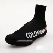 2015 Colombia Copriscarpe Ciclismo Nero (2)